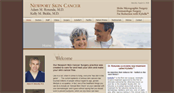 Desktop Screenshot of newportskincancer.com